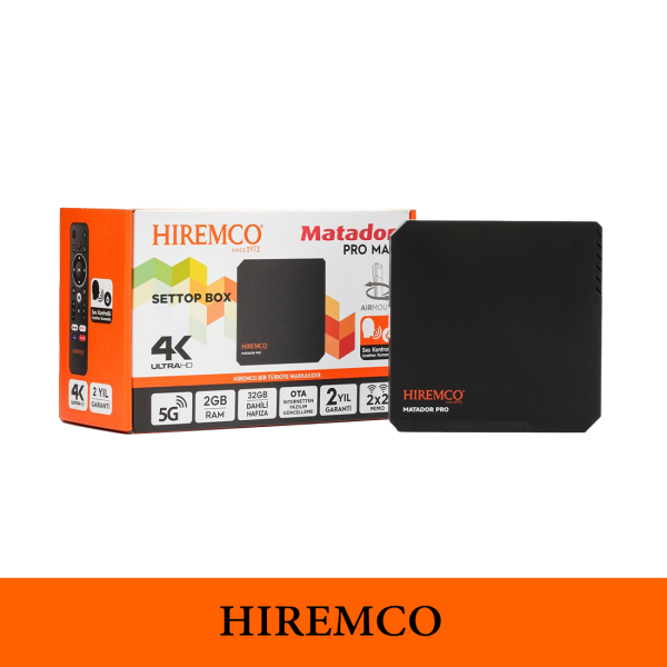 Hiremco Matador Pro Max 2-32 GB Android Box