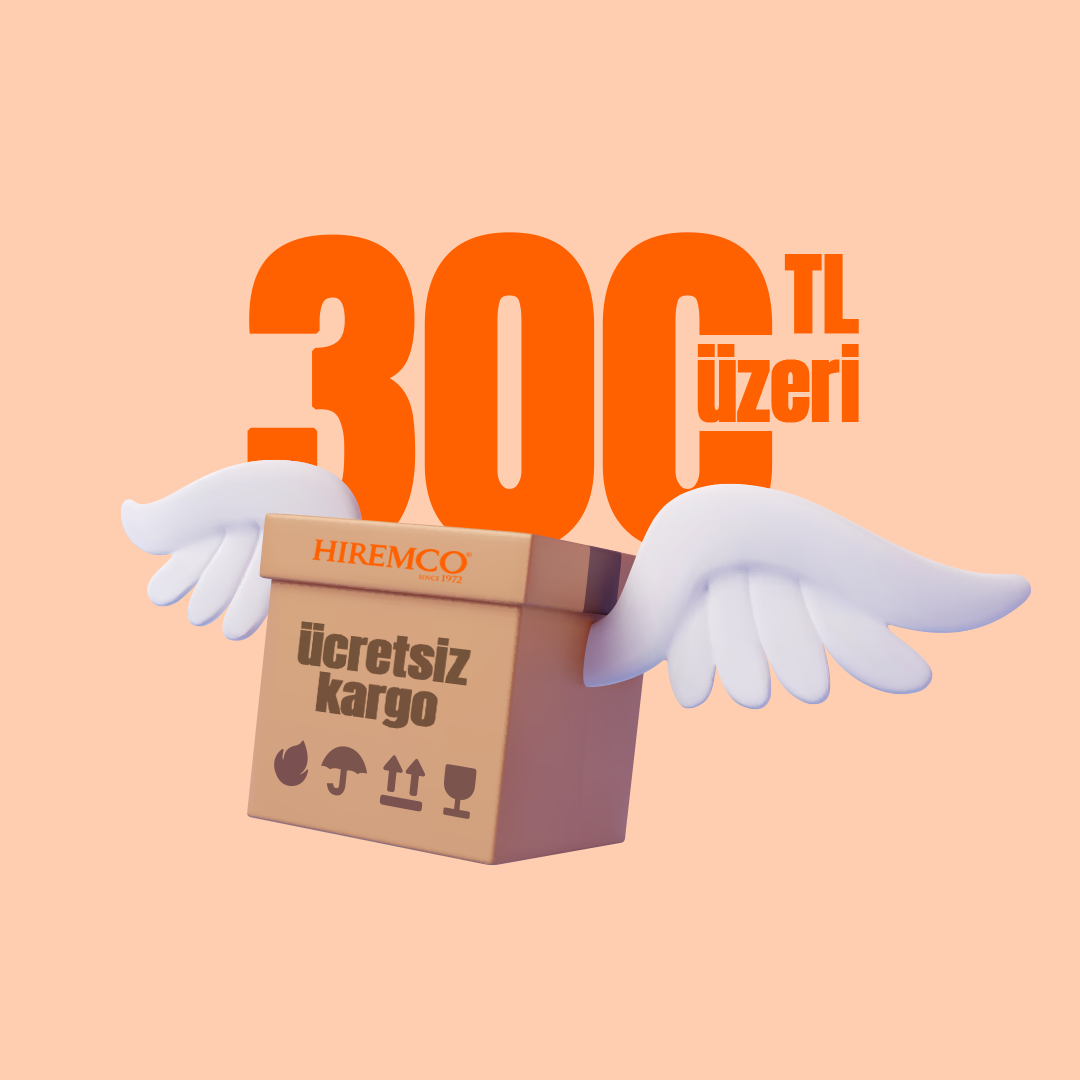 300 TL Üzeri Ücretsiz Kargo